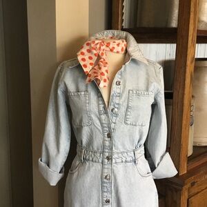 NWOT Zara Denim Dress